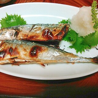 秋刀魚のこんがり焼き